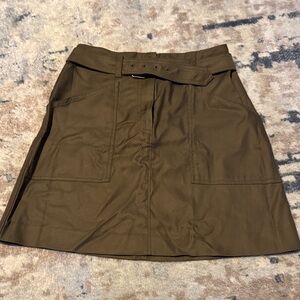NWT Banana Republic Twill Painters Mini Skirt